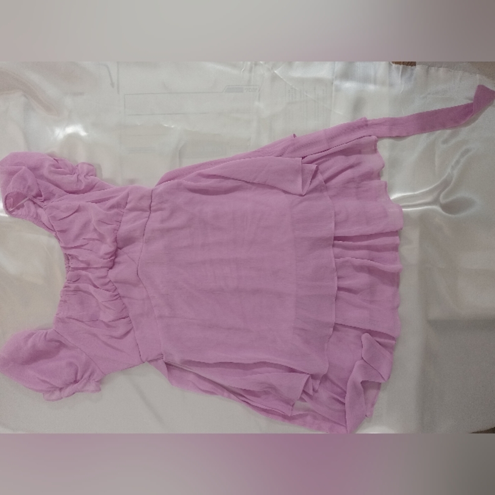 Love Tree - 2 Tier Rufful Mini Dress - Picture 5 of 15